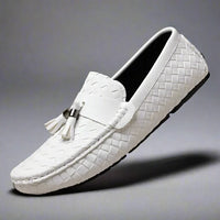 Mocassins en cuir à glands - Davin