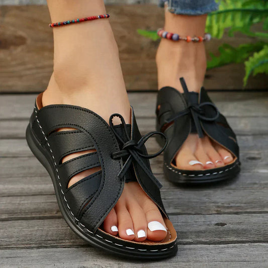 Adelpha - Uniqcomfy Sport talons compensés boutonnés incurvés