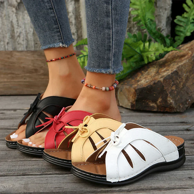 Adelpha - Uniqcomfy Sport talons compensés boutonnés incurvés