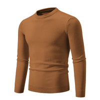 Herrenstrickpullover mit langen Ärmeln und Rundhalsausschnitt - Odrin