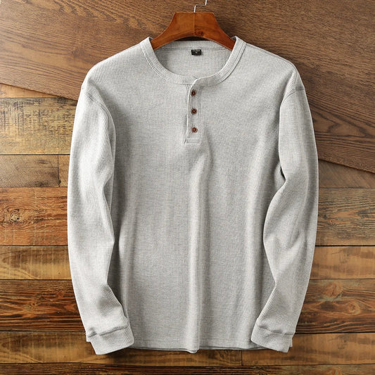 Pull classique à manches longues pour hommes