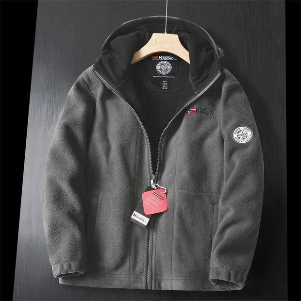Mattew - Veste à Capuche Zippée Extra Chaude
