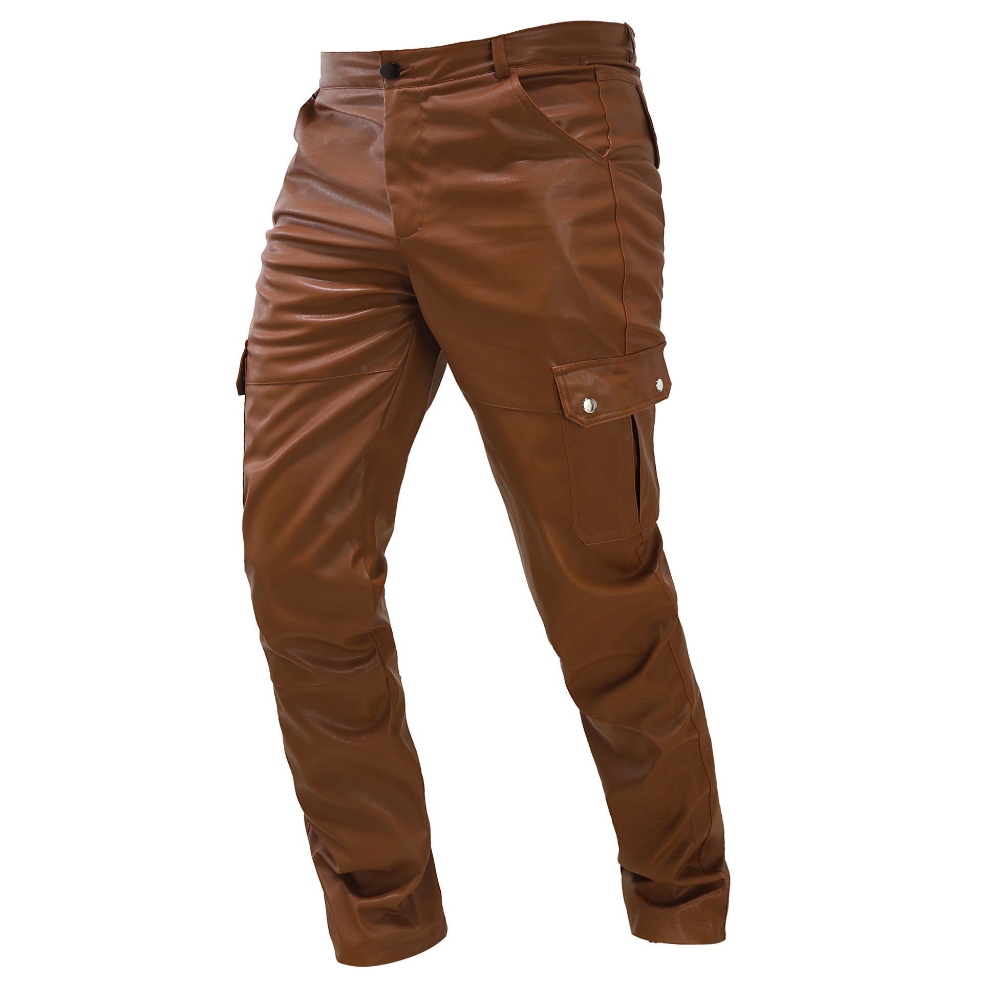 Herren Cargohose mit Ledereffekt - Darsen