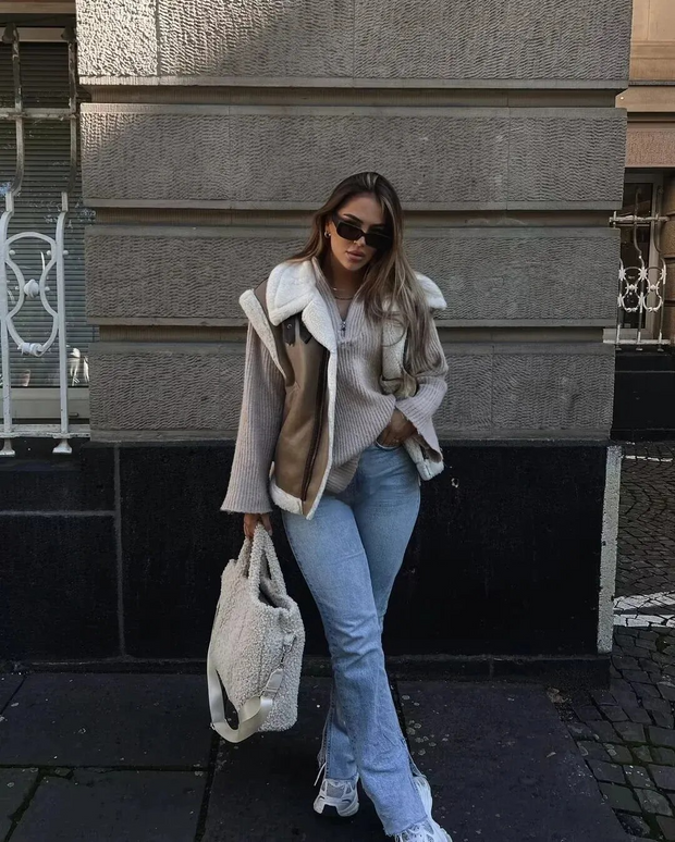 Rosa - Manteau sans manches