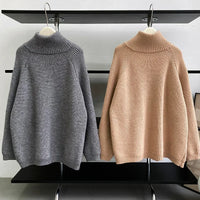 Catyla - Rippstrickpullover mit asymmetrischem Saum