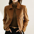 Elegante Lederjacke - Silvana