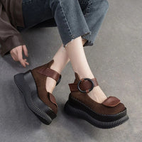 Chaussures à semelles compensées - Rinoa
