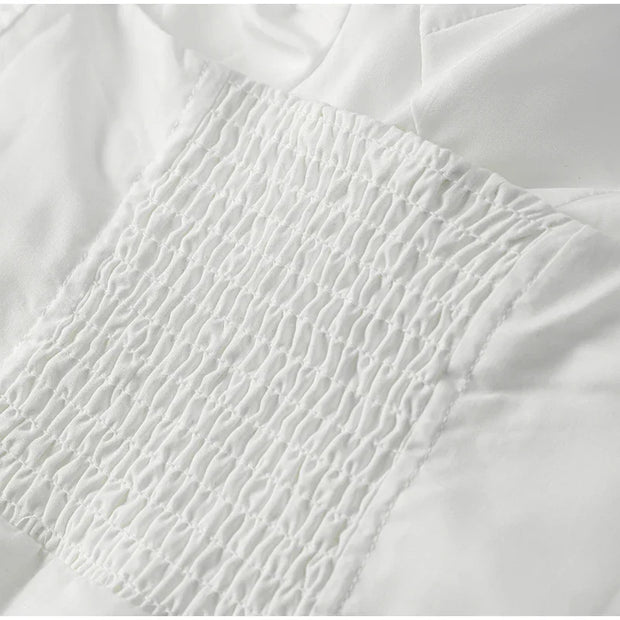 Jessika - Robe blanche décontractée