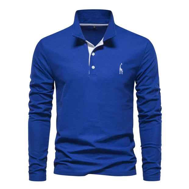 Ronny - Polo à manches longues pour homme