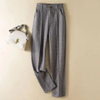 Damen Wollhose mit hoher Taille - Selvia