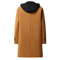 Manteau long avec capuchon détachable pour hommes - Alfred