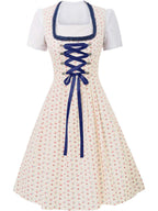Damen Elegantes Midi Oktoberfest Dirndl Kleid - Anneliese