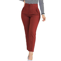 Allegra Hose - Pantalon femme taille haute slim pour un look élégant