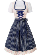 Damen Elegantes Midi Oktoberfest Dirndl Kleid - Anneliese