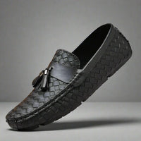 Mocassins en cuir à glands - Davin