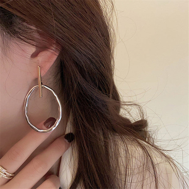 Boucles d'oreilles avec paillettes