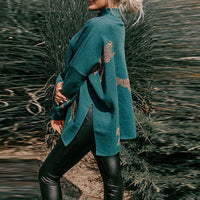 Chiara - Pull léopard chaud et unique