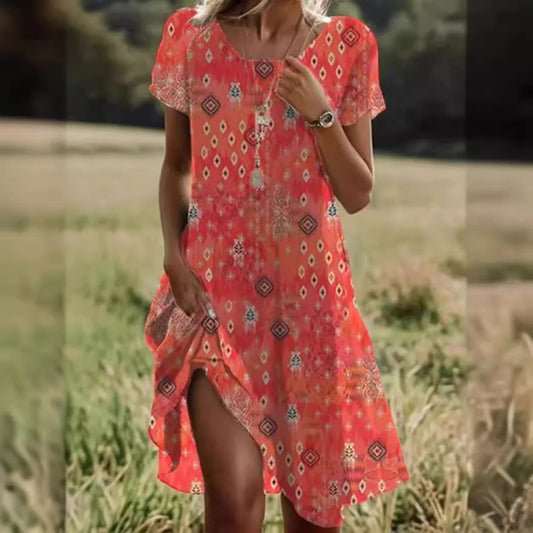 Elenara - Robe d'été bohème pour femme