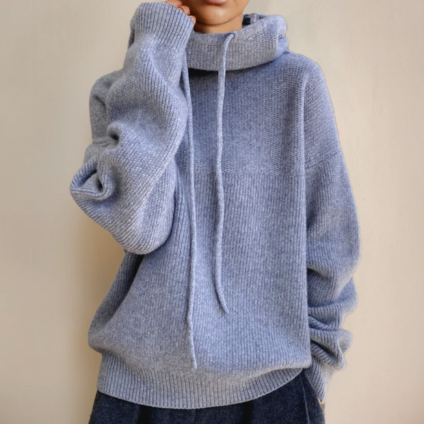 PULL À COL ROULÉ EN LAINE MÉRINOS