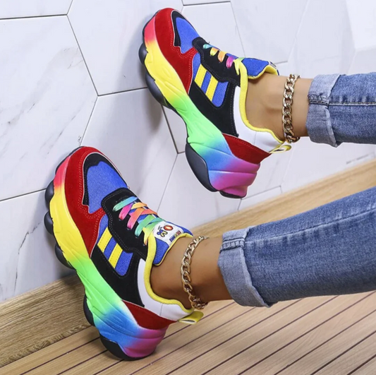 ARIZEL - Chaussures de sport orthopédiques colorées et à la mode