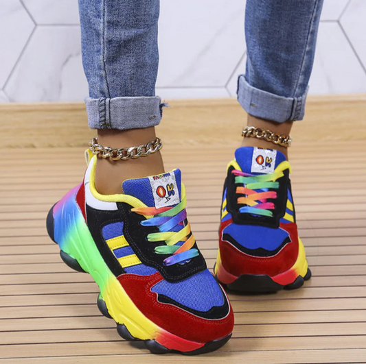 ARIZEL - Chaussures de sport orthopédiques colorées et à la mode