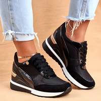 Mozana - Baskets compensées avec fermeture sportive à lacets