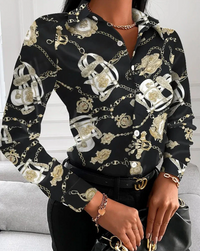 Blouse rétro Lena pour femmes - intemporelle et élégante