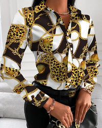 Blouse rétro Lena pour femmes - intemporelle et élégante