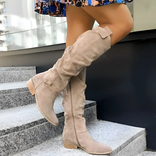 Amelia Bottes à hauteur du genou pour femmes - Classique et élégant