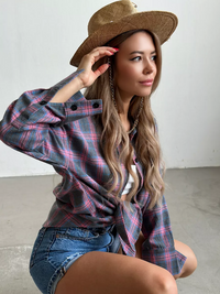 Chemise en flanelle Sophie Femme - Carreaux et style