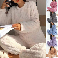 Ensemble pyjama Emma en polaire pour femme - Chaud et douillet
