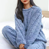 Ensemble pyjama Emma en polaire pour femme - Chaud et douillet