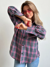 Chemise en flanelle Sophie Femme - Carreaux et style