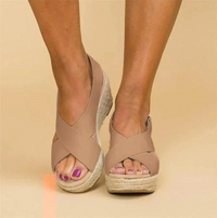 Amanda - Sandales d'été en espadrille élégante