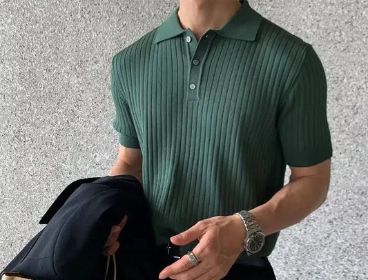 Chemise homme manches courtes - look classique