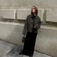 Veste à col roulé souple - Irvène