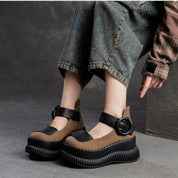Chaussures à semelles compensées - Rinoa