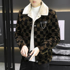 Karierte Cordjacke - William