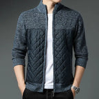 Gesteppte Strickjacke - Matias