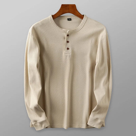 Pull classique à manches longues pour hommes
