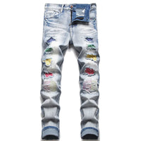 Aucun - Jeans pour hommes déchirés