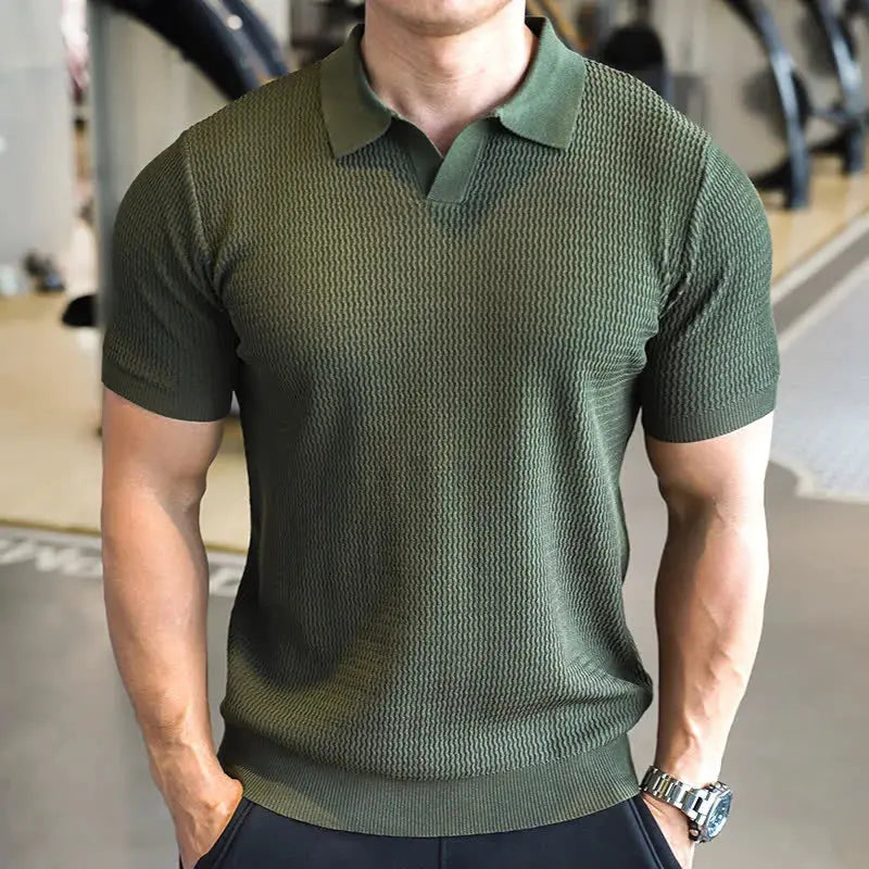 Herren-Poloshirt mit schmaler Passform - Yinx
