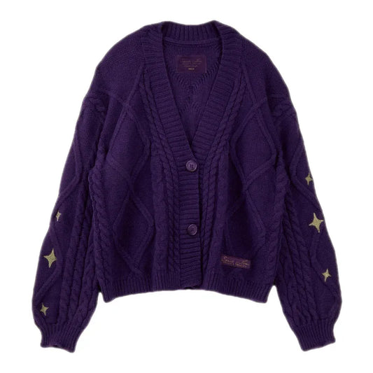 Pull à manches longues vintage pour femmes