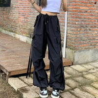 Pantalon Franca - Pantalon baggy pour femme avec grandes poches style rétro