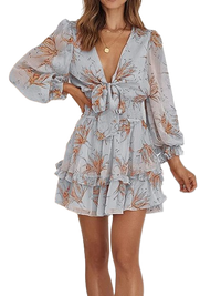 Sylvie - Robe imprimée en mousseline simply