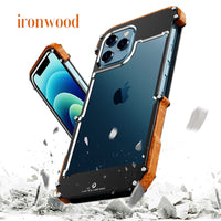 Étui pour iPhone avec finition en bois