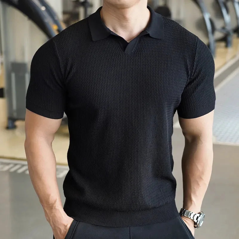 Herren-Poloshirt mit schmaler Passform - Yinx