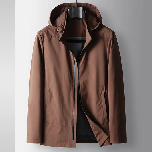 Veste imperméable à capuche pour homme - Nadir