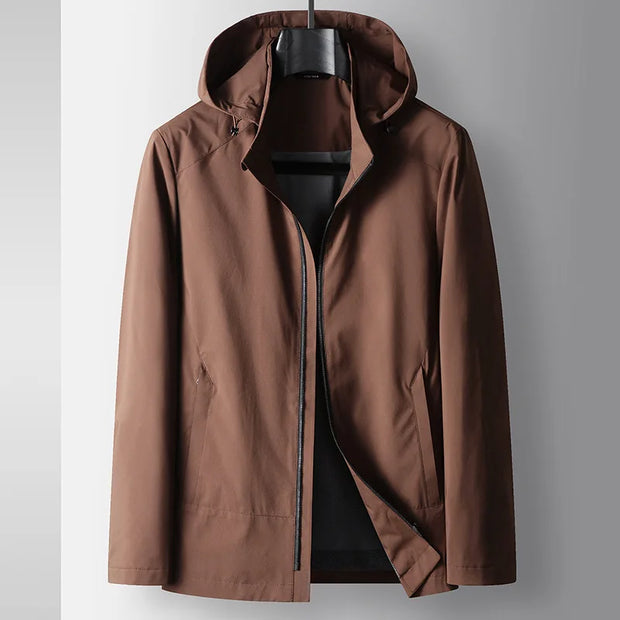 Veste imperméable à capuche pour homme - Nadir
