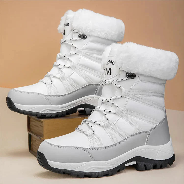 Gepolsterte Winterstiefel mit Warmfutter - Enna